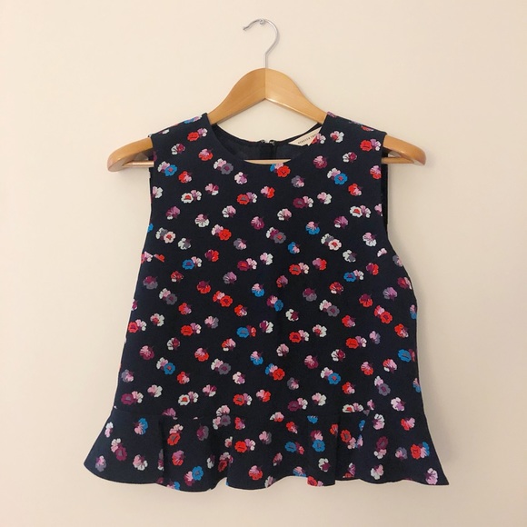 Rebecca Taylor Tops - Rebecca Taylor Floral Sleeveless Top
